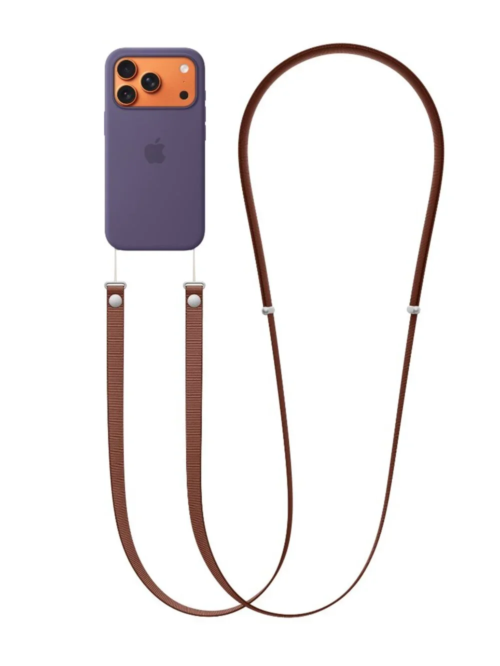 NIB Apple iPhone Crossbody Strap in Sienna, OS
